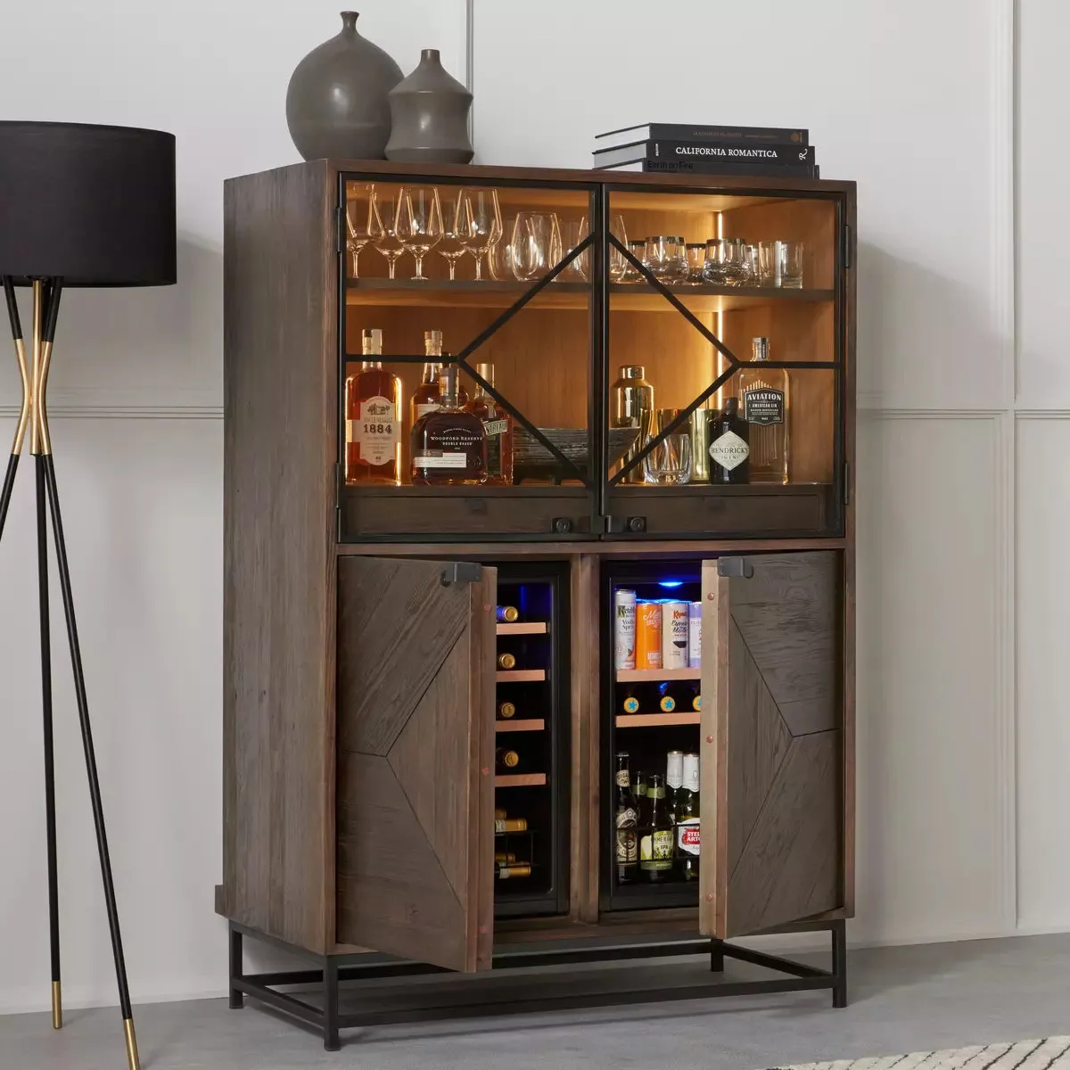 Monterey Bar Cabinet | Wine Enthusiast | 3370403K