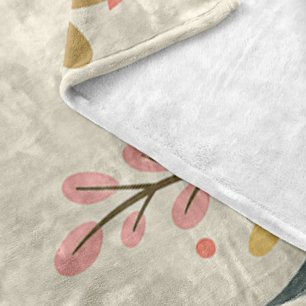 Oh For Grace To Trust Him More Fleece Blanket - Christian Blanket - Bible Verse Blanket