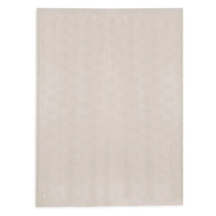 Organic Baby Shell Knit Blanket - Nougat