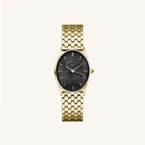 Oval Black Gold