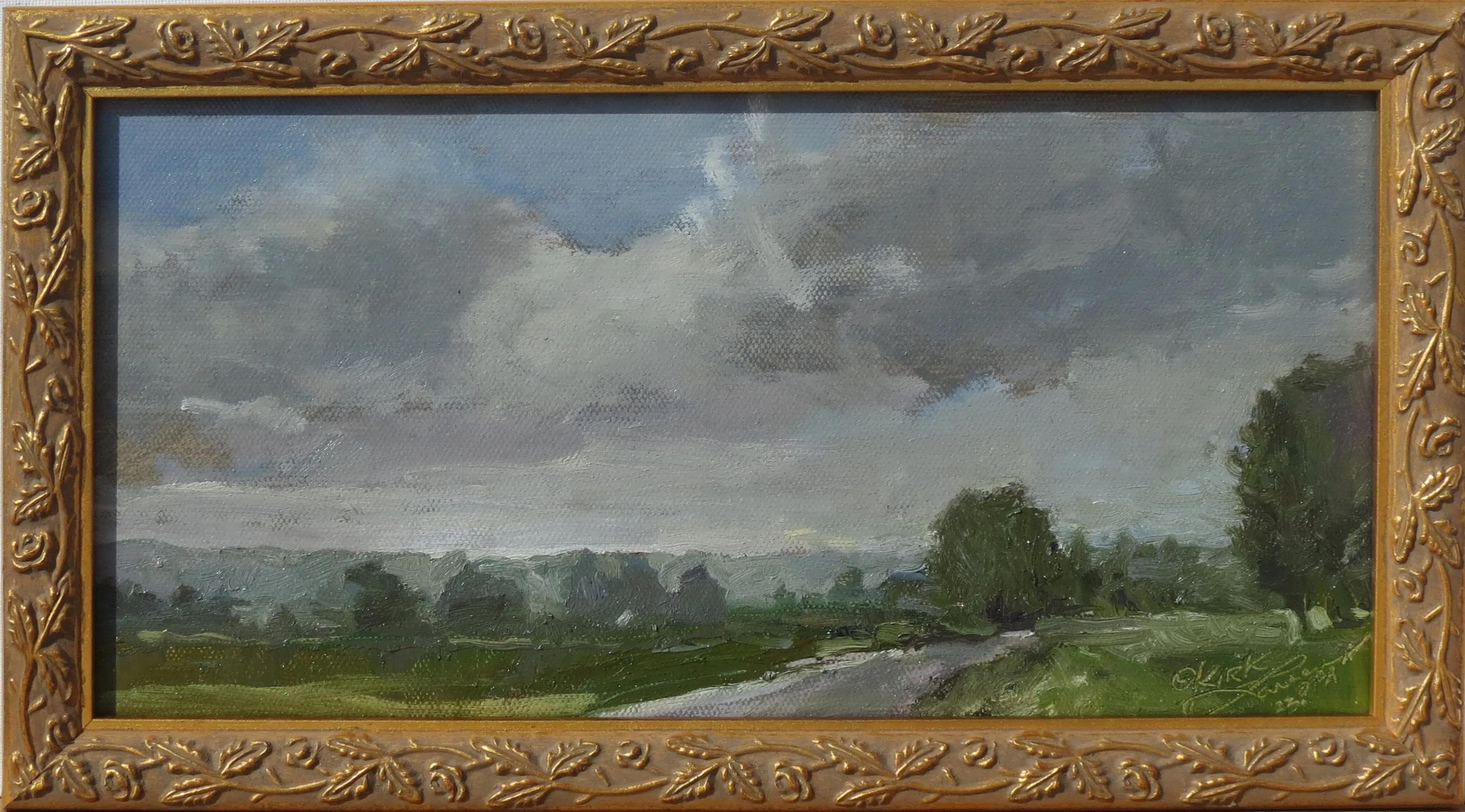 "Morning Fog Lifting" by Kirk Larsen