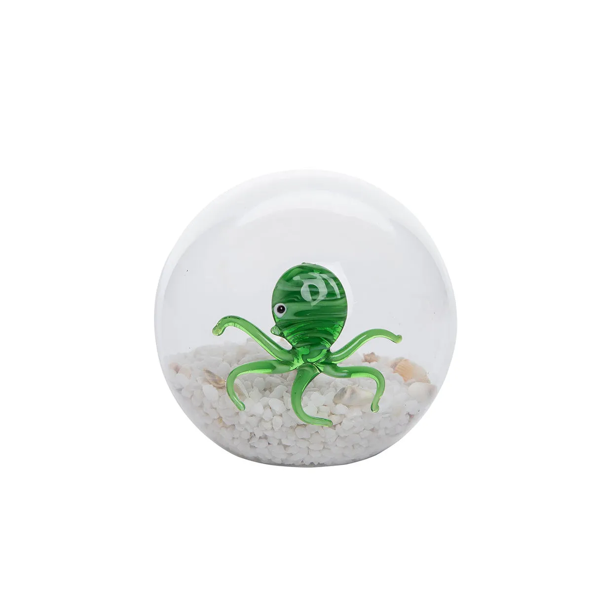 Sand & Shells Glass Octopus Ball