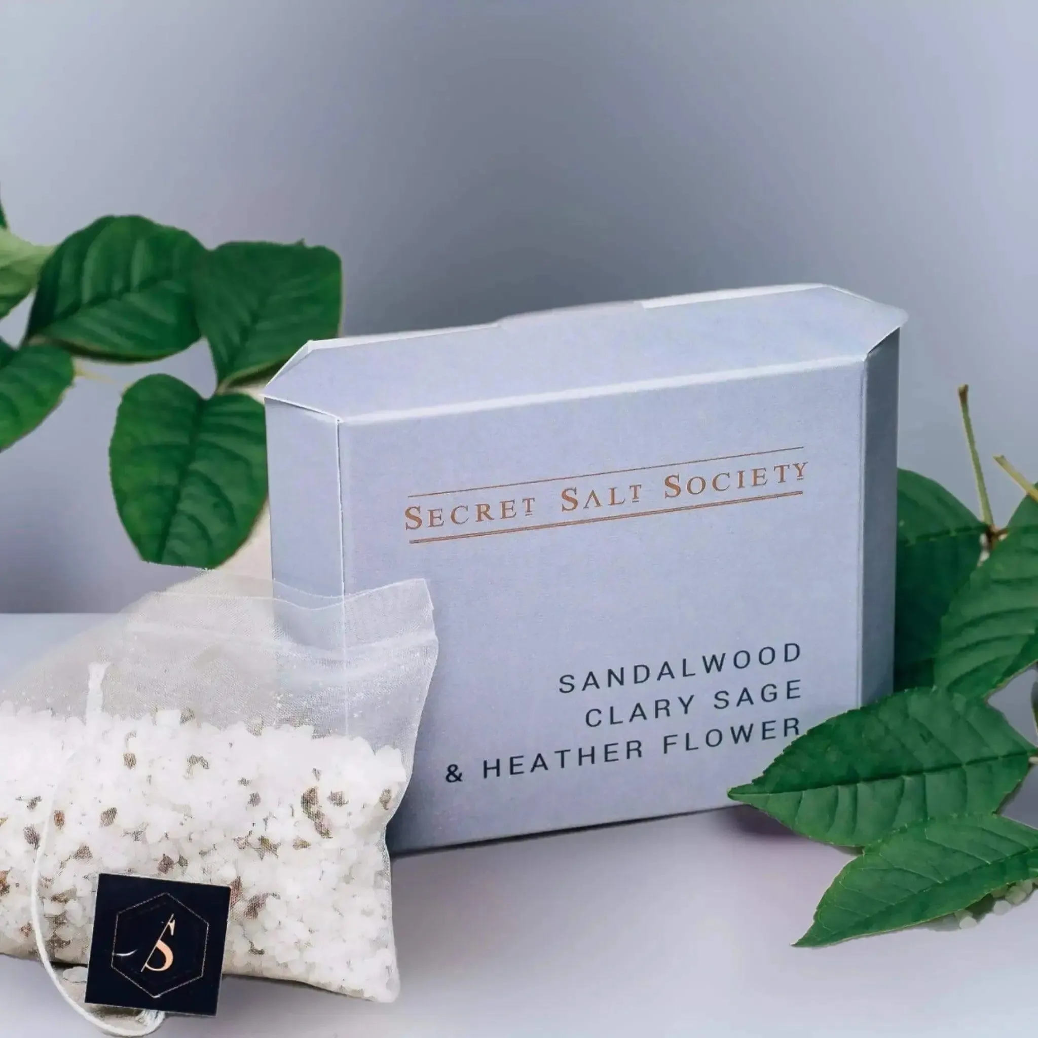 Sandalwood, Clary Sage And Heather Flower Mineral Bath Infusion