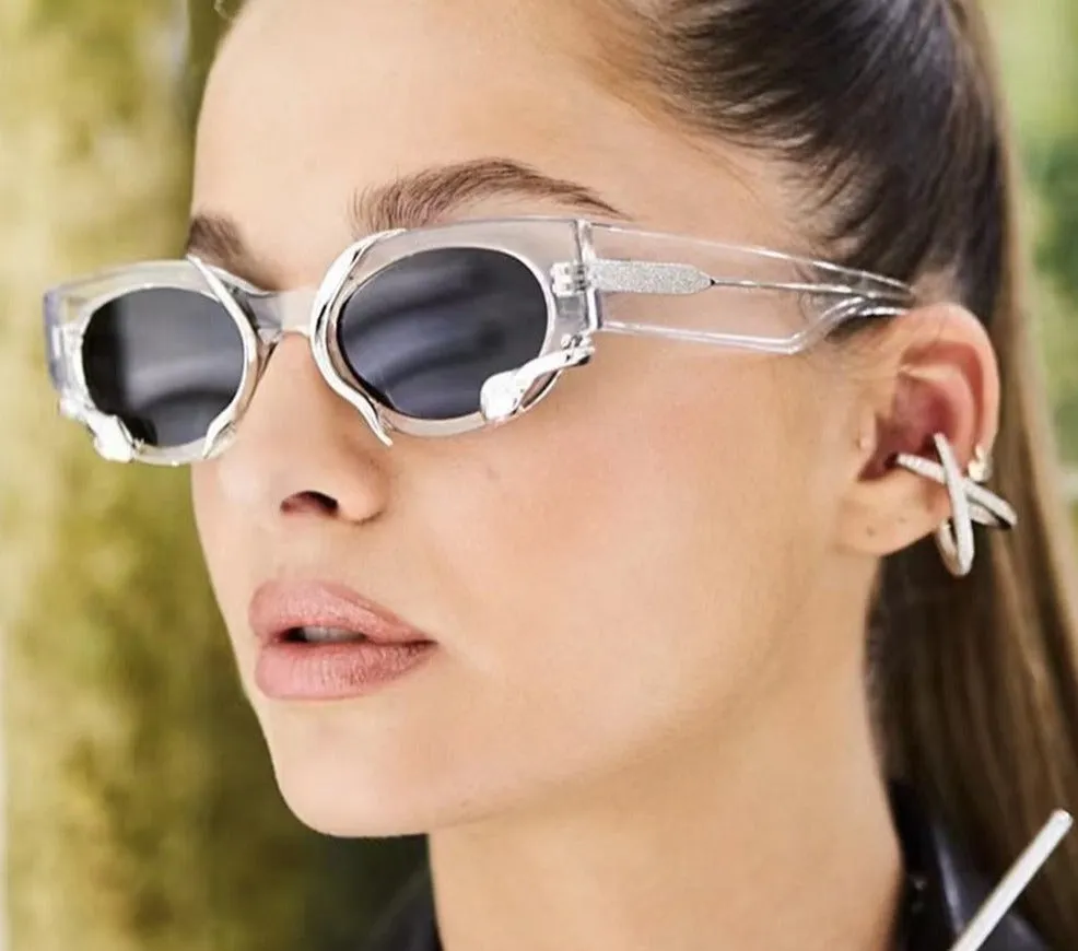 Steampunk Snake Rectangle Sunglasses