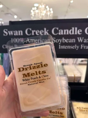 Swan Creek Drizzle Melts - WHITE PEACH & CLOVE