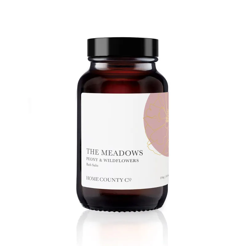 The Meadows - Peony and Wildflowers Bath Salts