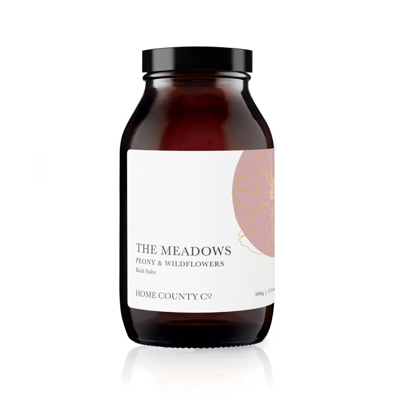 The Meadows - Peony and Wildflowers Bath Salts