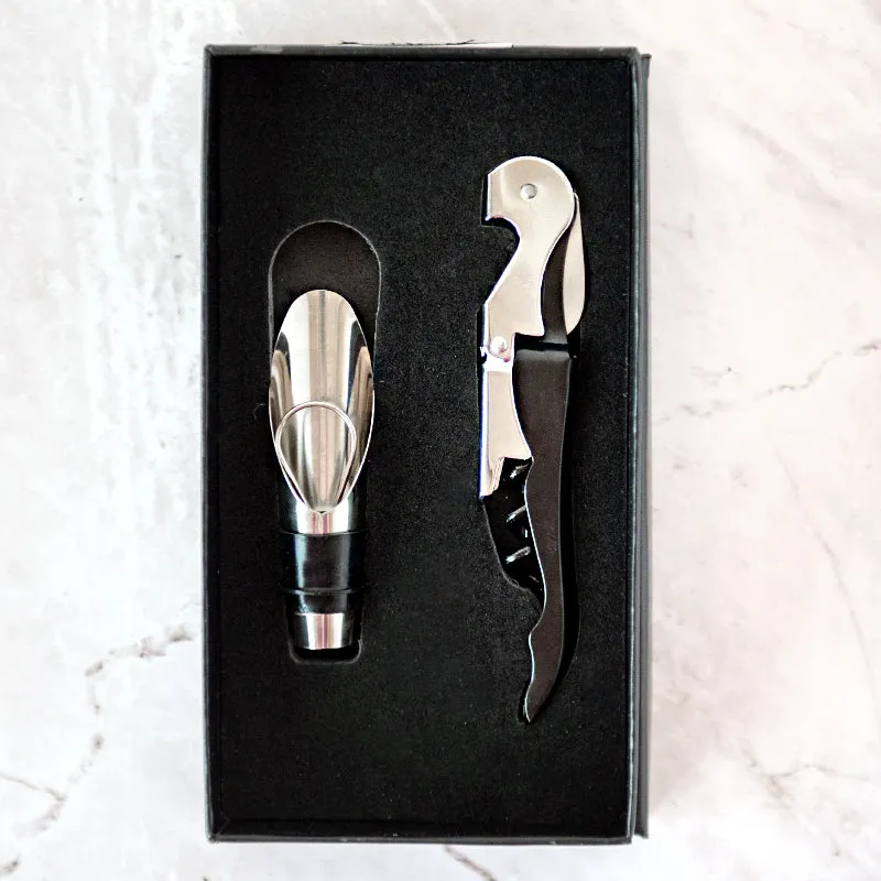 Time To Unwind - Wine Accessories Set