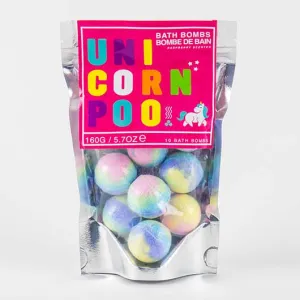 Unicorn Poo Bath Bombs