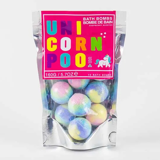 Unicorn Poo Bath Bombs