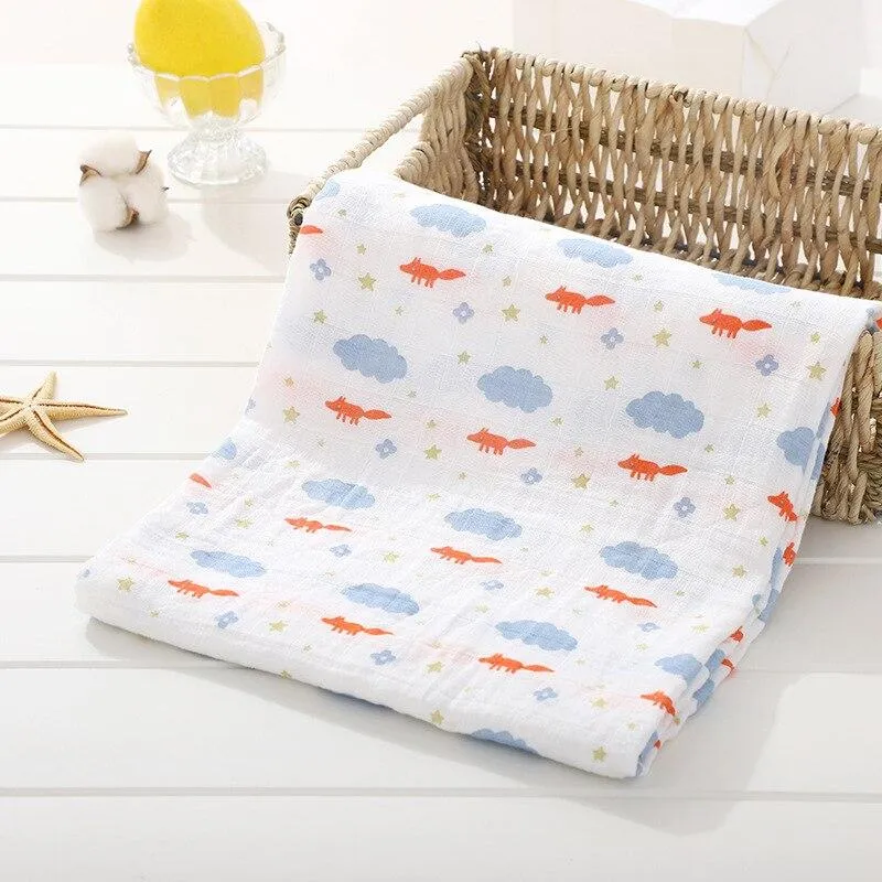 Unisex Soft Baby Swaddle Blankets Sack Stroller Cover