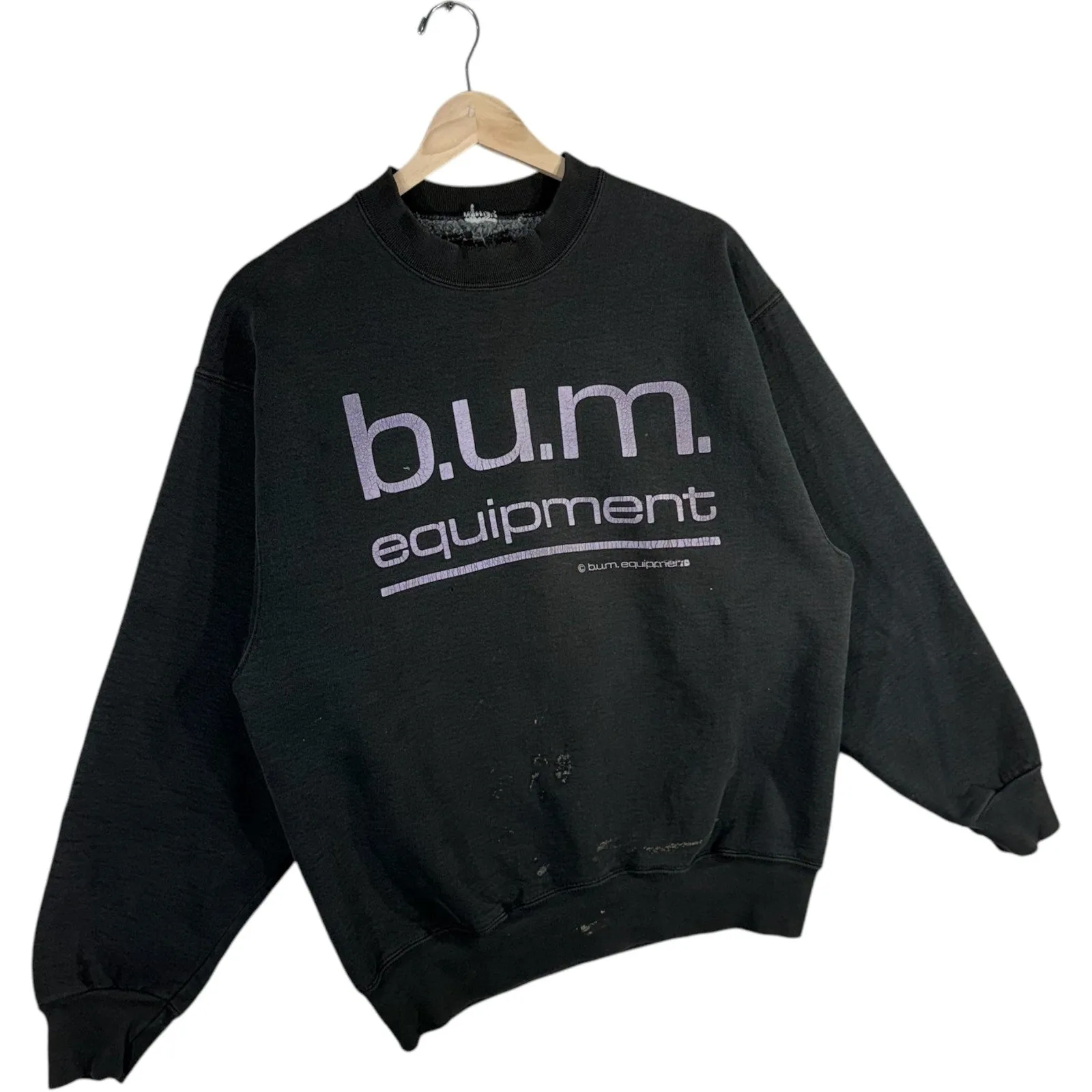 Vintage b.u.m. Equipment Crewneck
