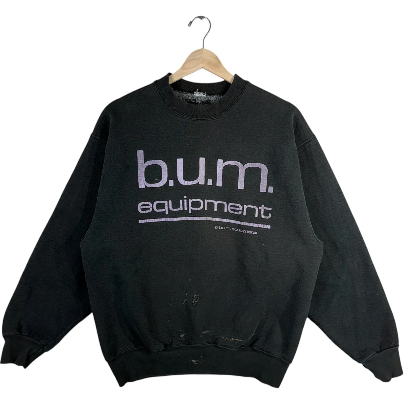 Vintage b.u.m. Equipment Crewneck
