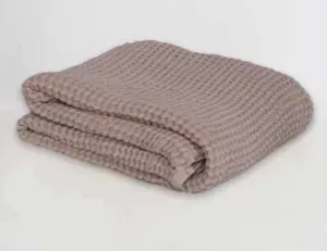 Waffle Blanket | Powder | Mallino