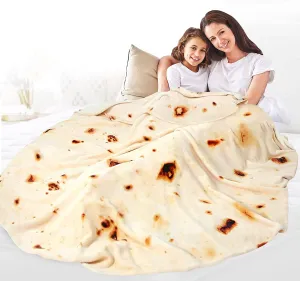 Warm Flannel Burrito Blanket