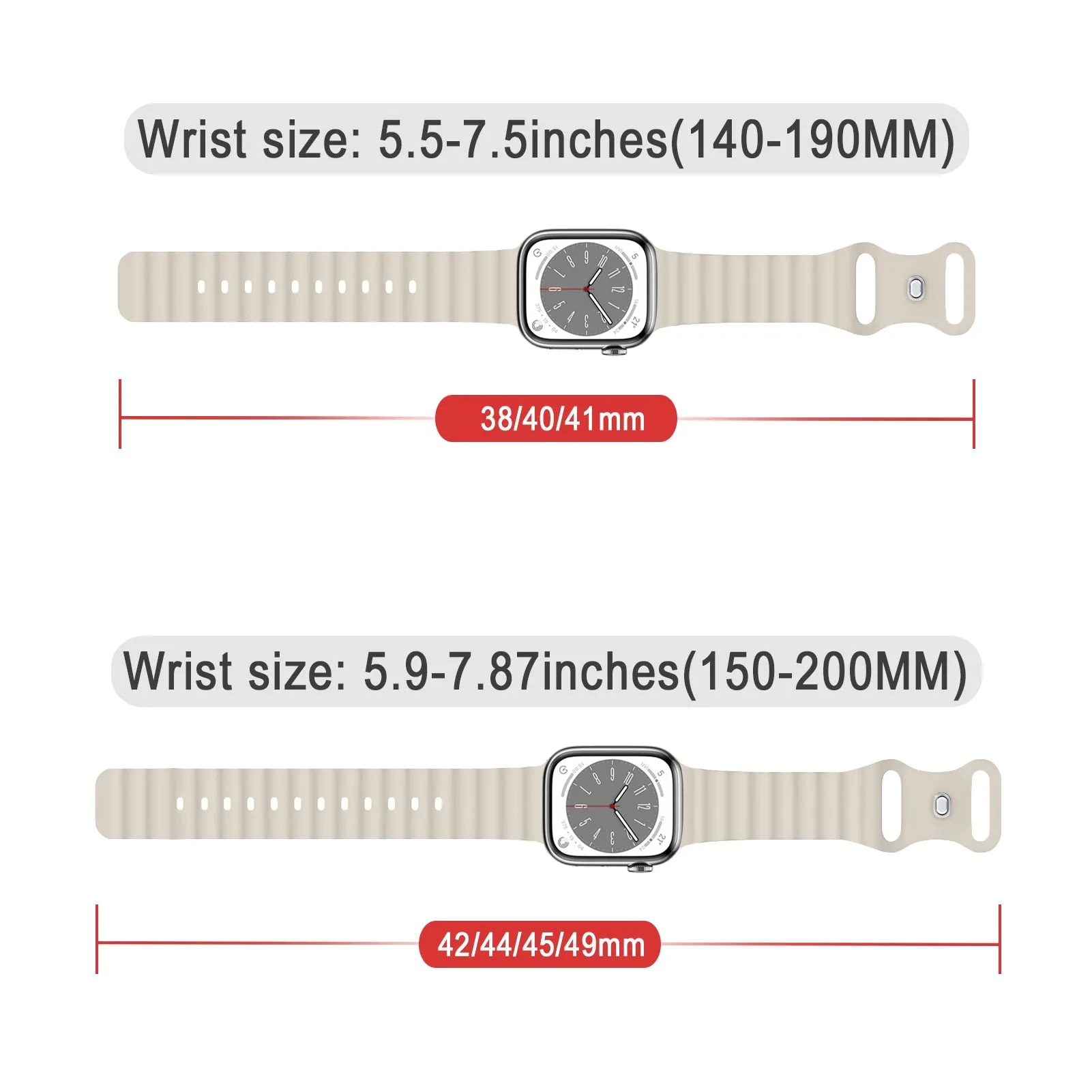 Water Sport Silicone Strap for Apple Watch