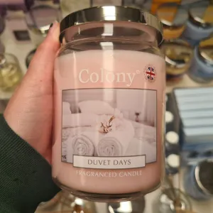 Wax Lyrical Colony Duvet Days Large Jar Candle