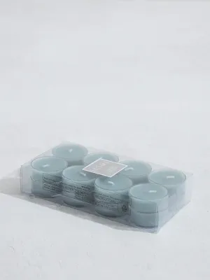 Westside Home Dark Green Tea Light Candles (Set of 16)