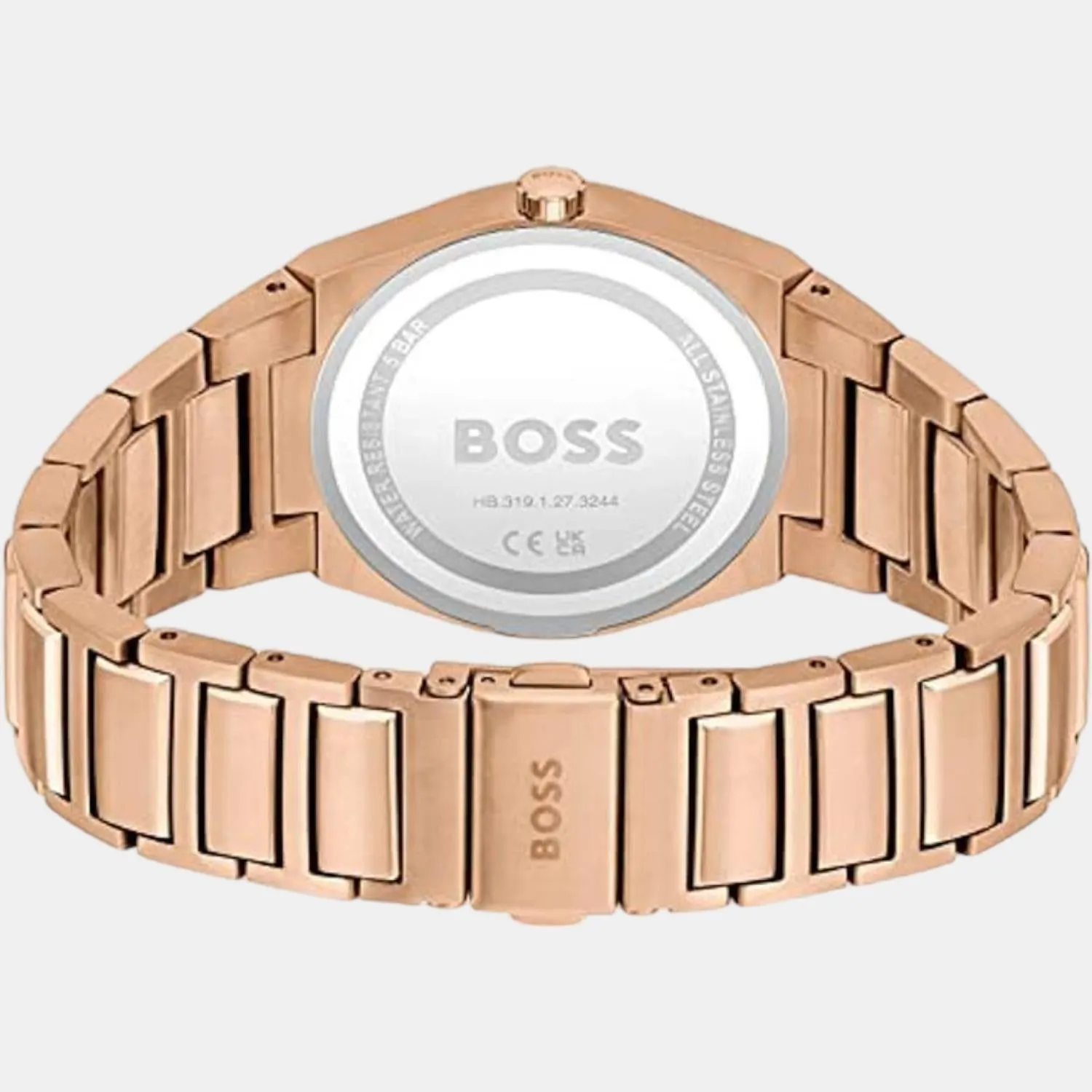 Women Rose Gold Analog Stainless Steel Watch 1502671