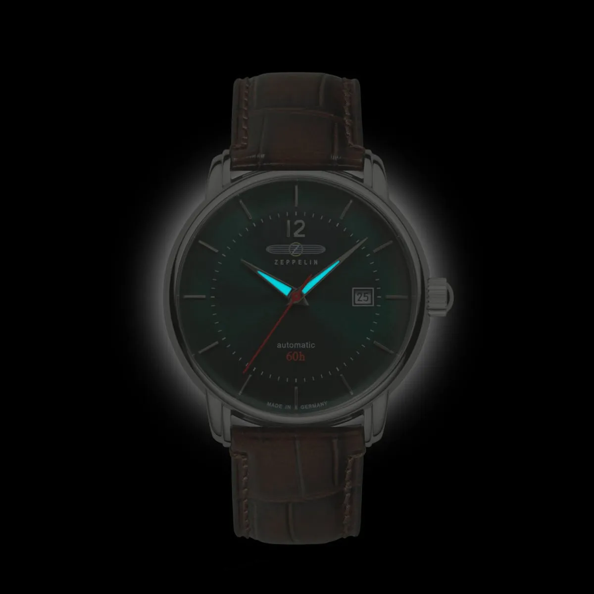 ZEPPELIN MEN'S AUTOMATIC WATCH WITH 60H POWER RESERVE 8160-4
